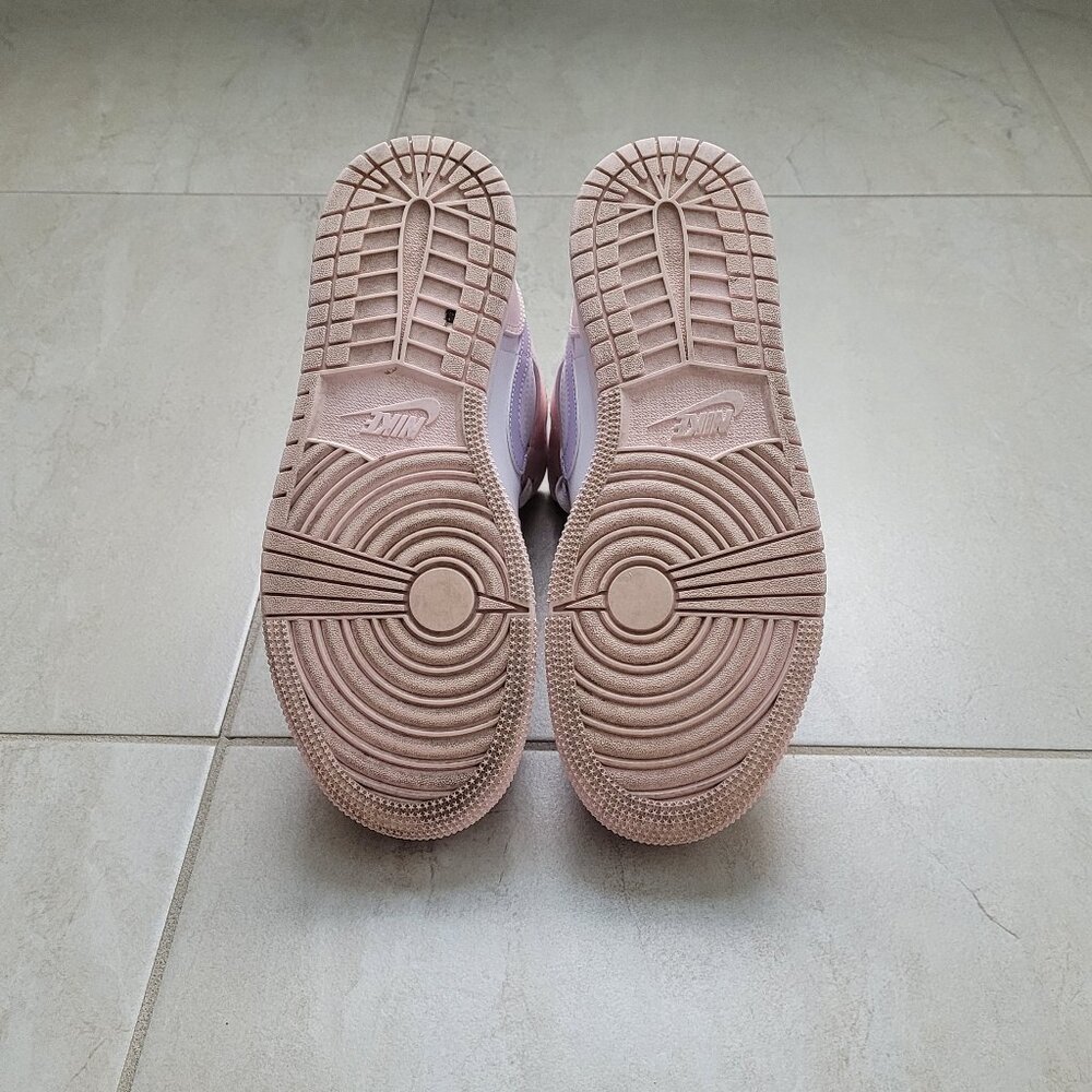 Nike Air Jordan 1 Mid GS Pink Wash Violet Frost Size 7Y/8.5W - Picture 12 of 12